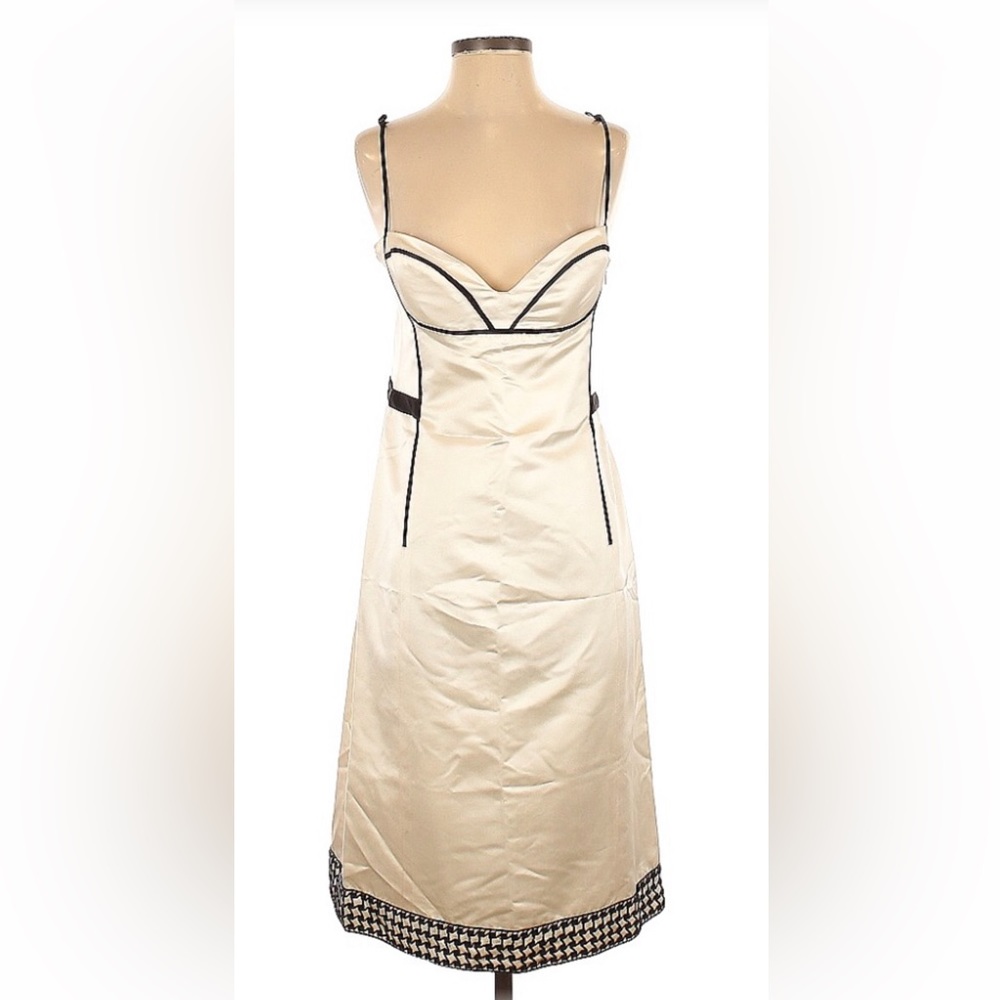 Lela Rose Silk Cocktail Dress